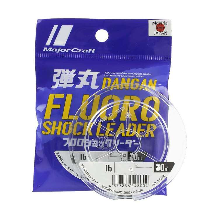 Majorcraft Dangan Fluorocarbon Leader 30 Metres Clear