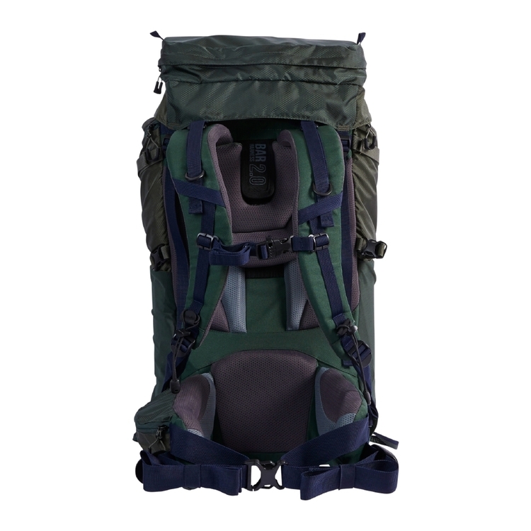 Mountain Designs X-Country 65L Technical Hiking Pack Forest Green 65 L
