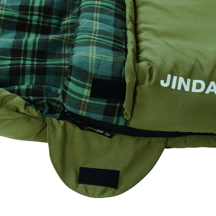 Oztrail Jindabyne -6°C Single Sleeping Bag Olive Single
