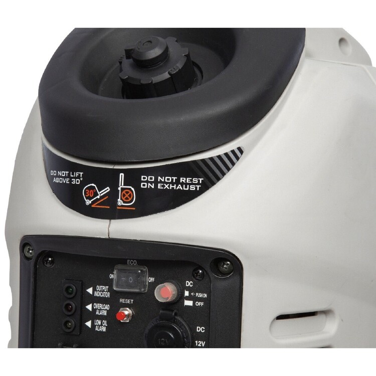 Dune 3100W Enclosed Inverter Generator Grey 3100W