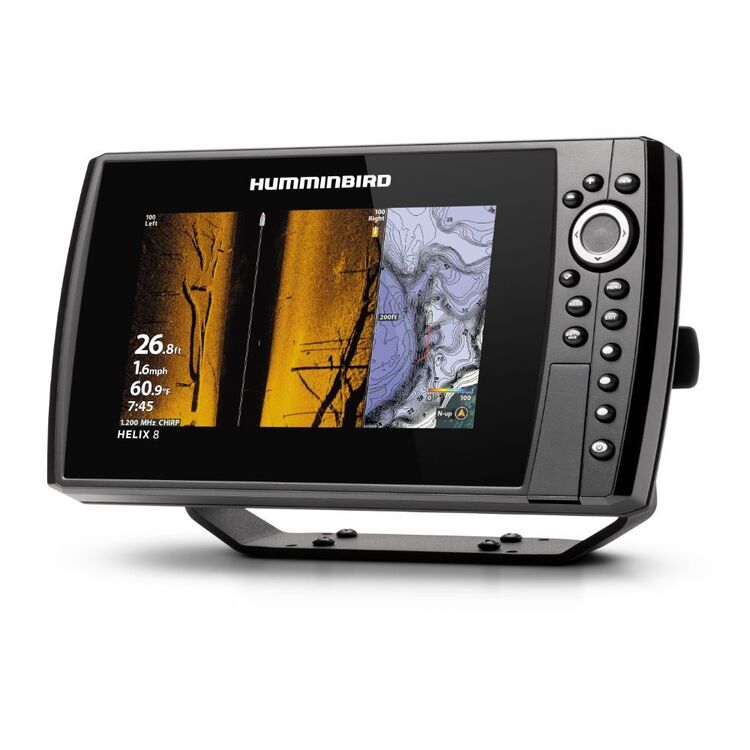 Humminbird Helix 8 MEGA Side Imaging Fishfinder/ GPS Combo