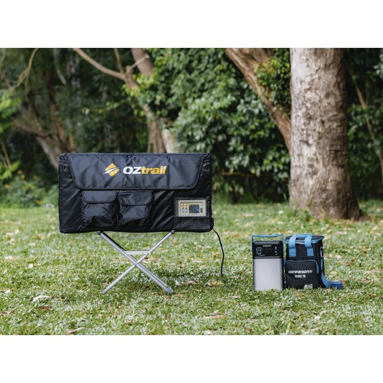 Oztrail Dual Zone Fridge/Freezer 80L Black 80 L