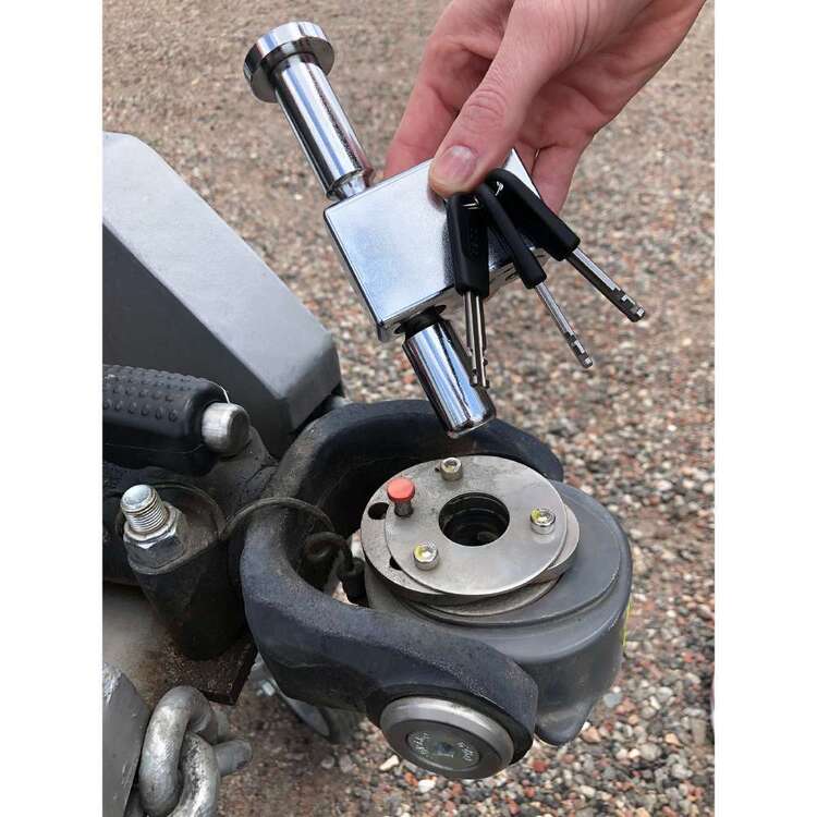 Milenco DO35 Pin Coupling Lock Black