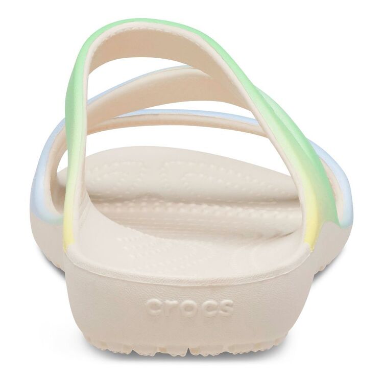 Crocs Women's Kadee II Seasonal Graphic Sandals Stucco & Multicoloured