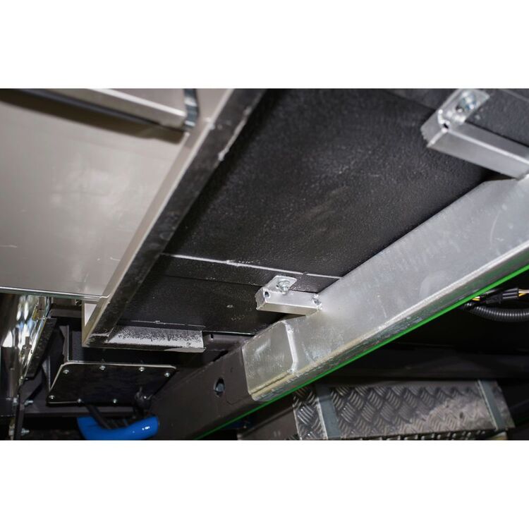 Austrack Savannah X Forward Fold Rear Slide Camper Trailer Grey