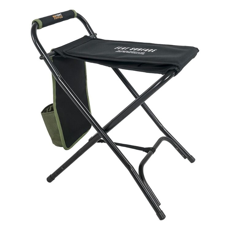 Oztent Adventure Sidekick Stool Black & Green