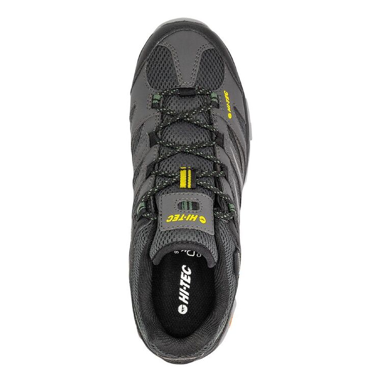 Hi-Tec Men's Tarantula Waterproof Low Hiking Shoes Dark Shadow, Citron & Ivy