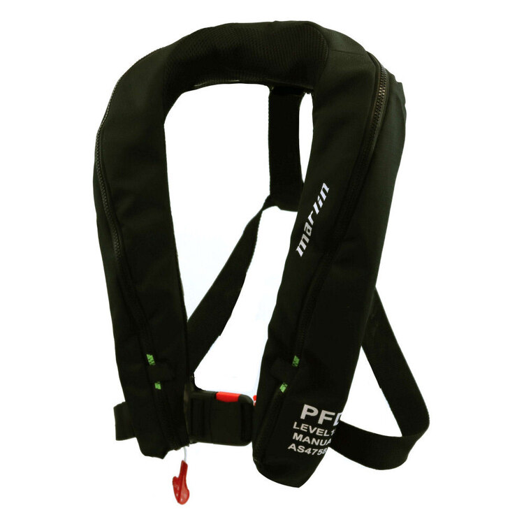 Marlin Adults' Inflatable 360D Manual L150 PFD Black