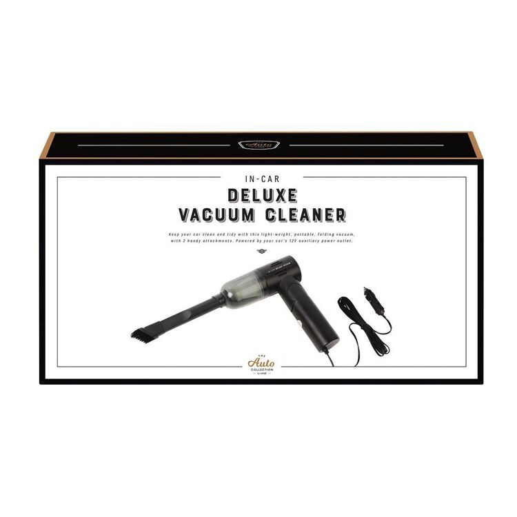 Auto Collection Deluxe Car Vacuum Black