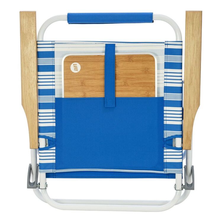 Life! Deluxe Chair with Table Blue Nautical