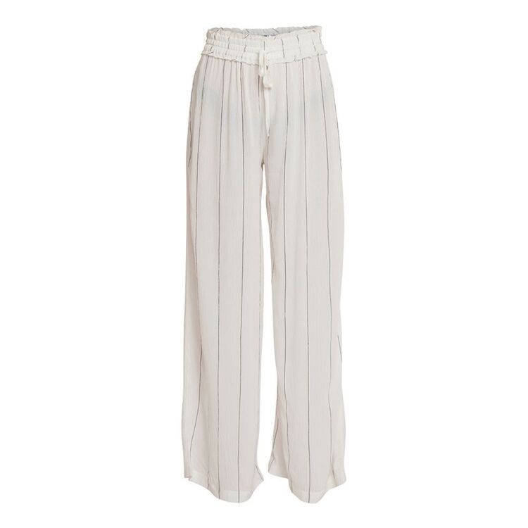 O'Neill Women's Ninette Stripe Pants Winter White