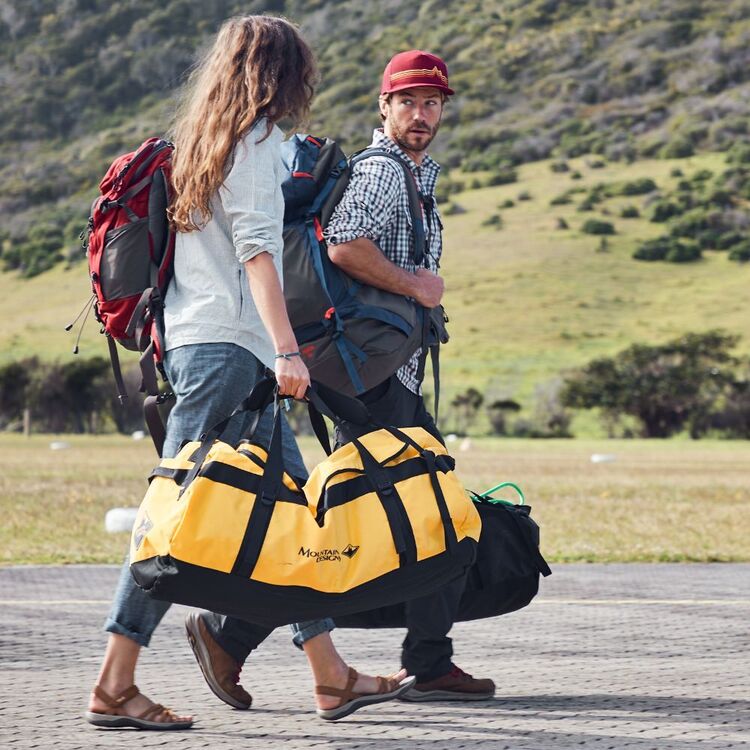 Mountain Designs Expedition 120L Duffle Lemon Chrome 120 L