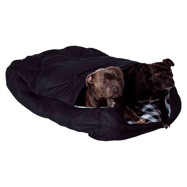 Spinifex Take Anywhere Black Pet Bed Sleeping Bag