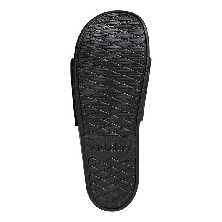 adidas Unisex Adilette Comfort Slides Black & White