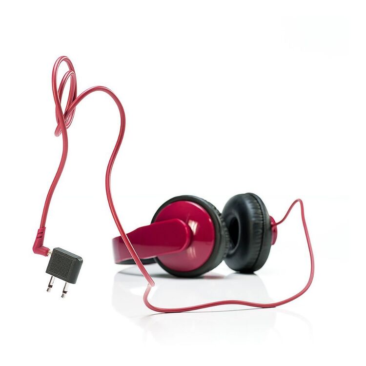 Go Travel Airline Headphone Adaptor Black