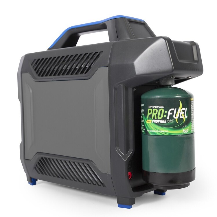 Companion Aquaheat Lithium Gas Camping Shower Grey