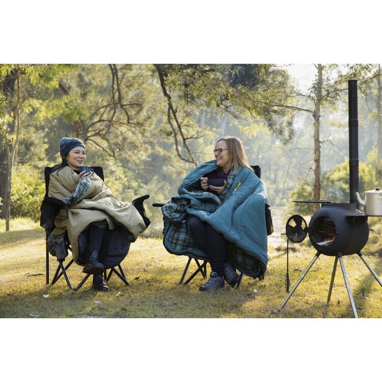 Oztrail Jindabyne 0°C Single Sleeping Bag Teal Single