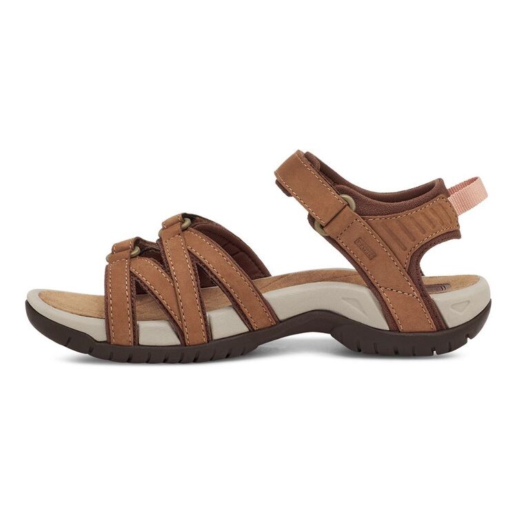 Teva Women's Tirra Leather Sandals Honey Brown