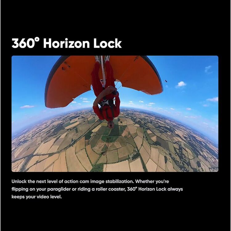 Insta360 ONE RS 1-Inch 360 Action Cam Black