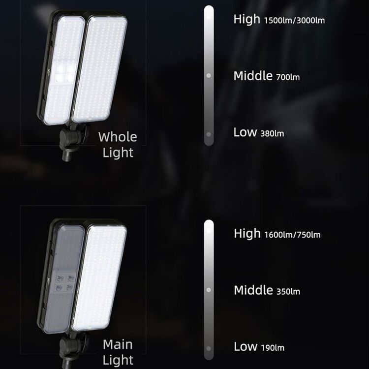 Dorcy 3000 Lumen Galaxy Solar Recharge Camp Light Multicoloured 3000 Lumens