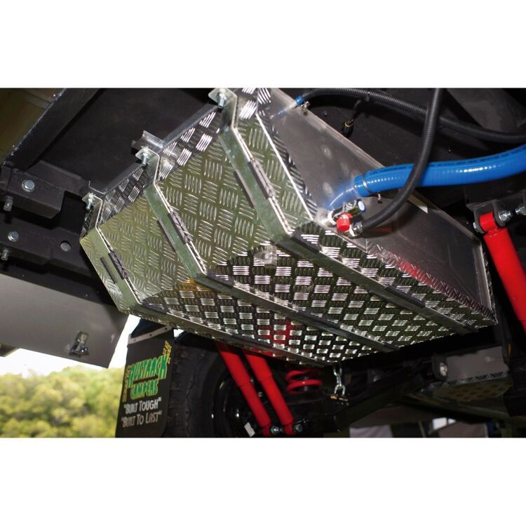 Austrack Savannah X Forward Fold Rear Slide Camper Trailer Grey