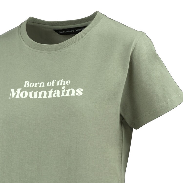 Mountain Designs Women's Lily Australus Short Sleeve Tee Lily Pad