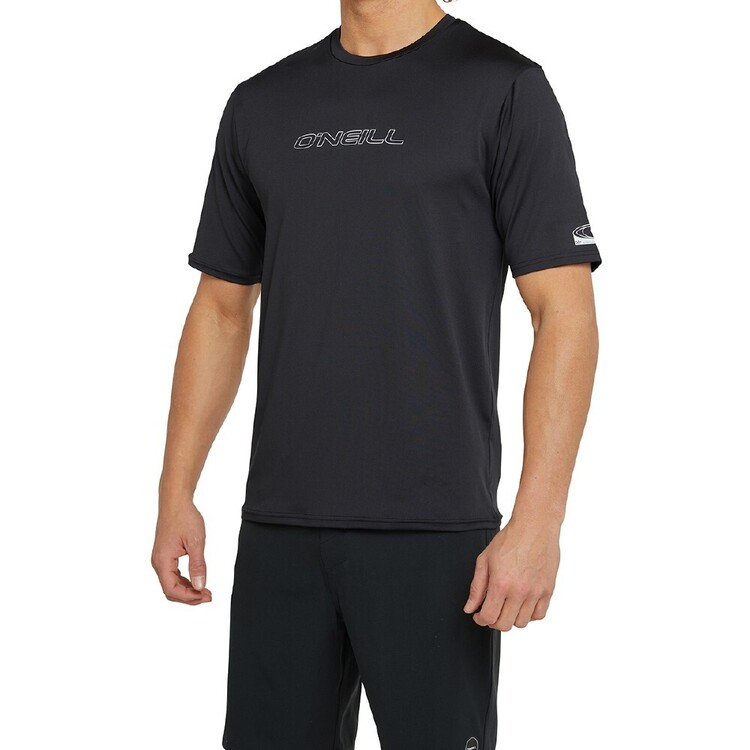O'Neill Men's Basic Short Sleeve Sun Shirt Black