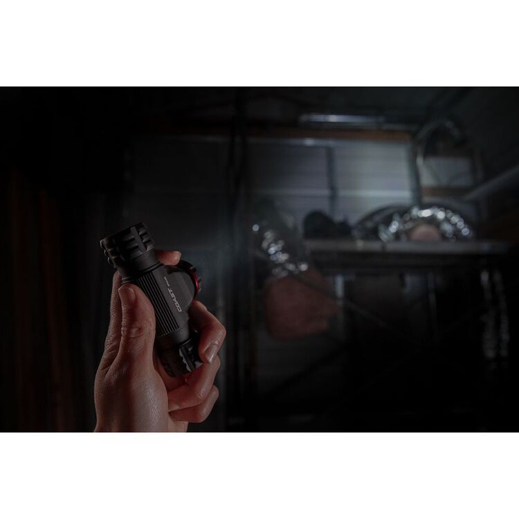 COAST 2000 Lumens Rechargeable Pure Beam Focusing LED Headlamp Black