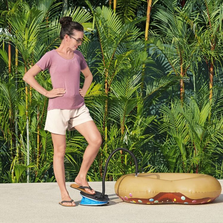 Spinifex Power Touch Bellow Foot Pump Black & Blue