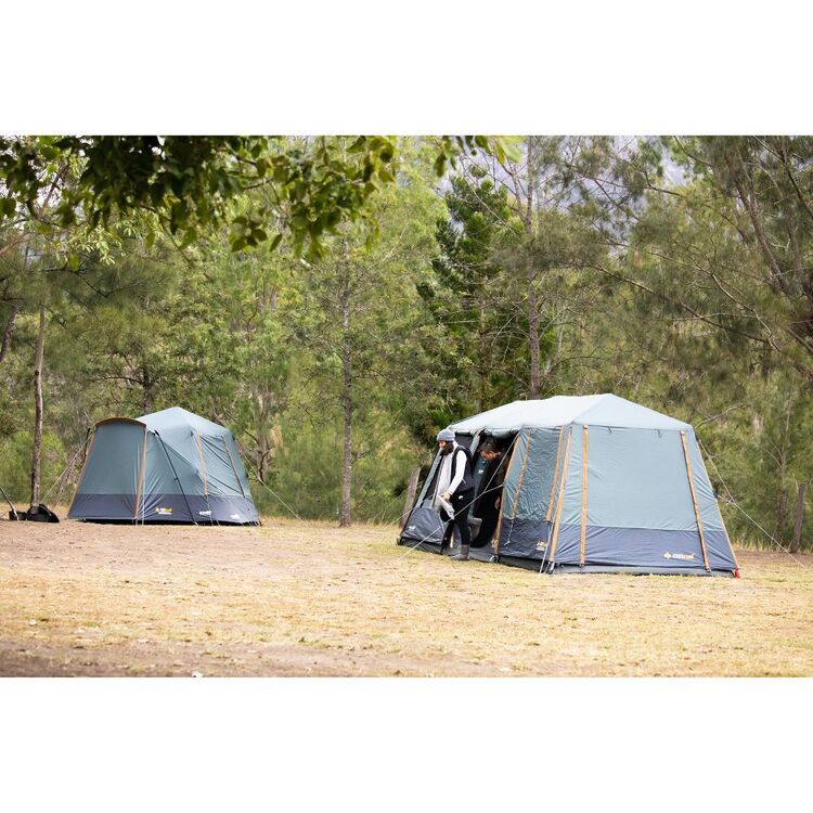 Oztrail 10 Person Fast Frame Blockout Tent Grey