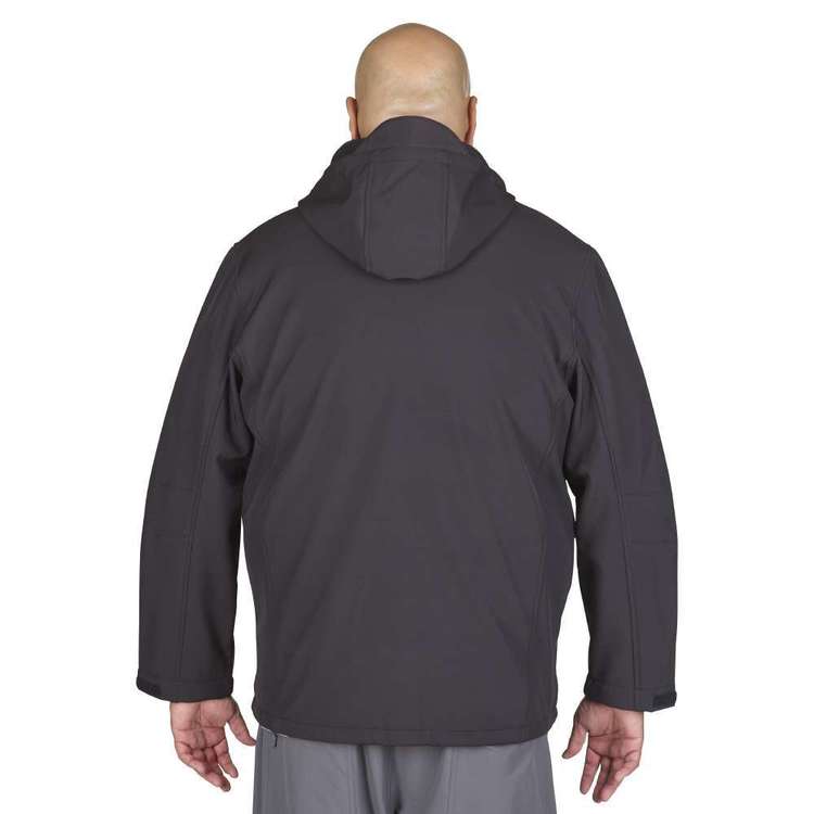 Cape Men's Zephyr Hooded Fleece Jacket Jet Black