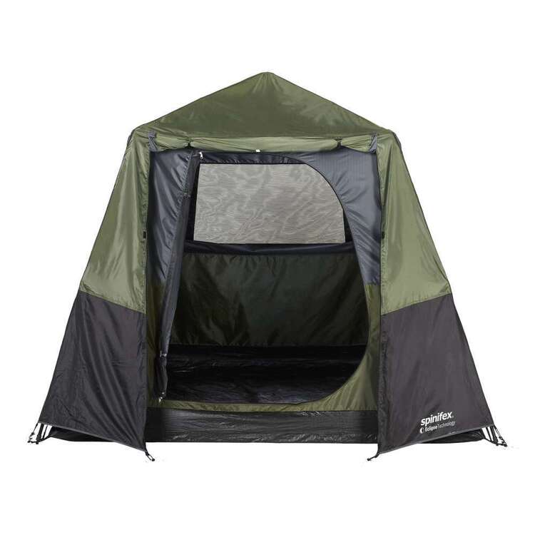 Spinifex Mawson Eclipse™ 4 Person Tent Dark Green & Black