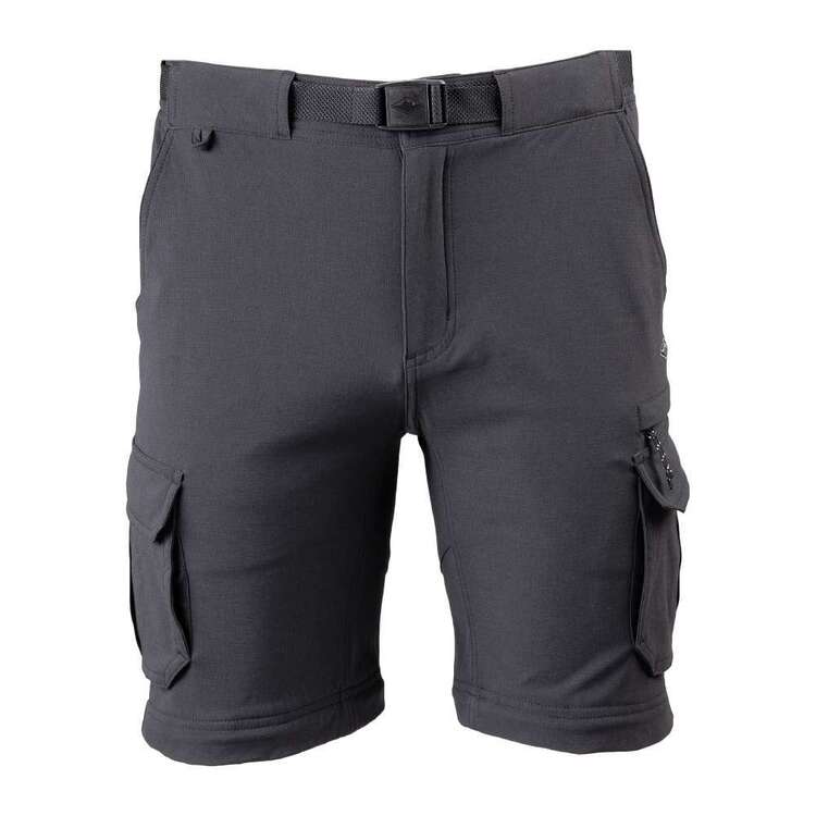 Mountain Designs Men's Larapinta Convertible Pant Black Black