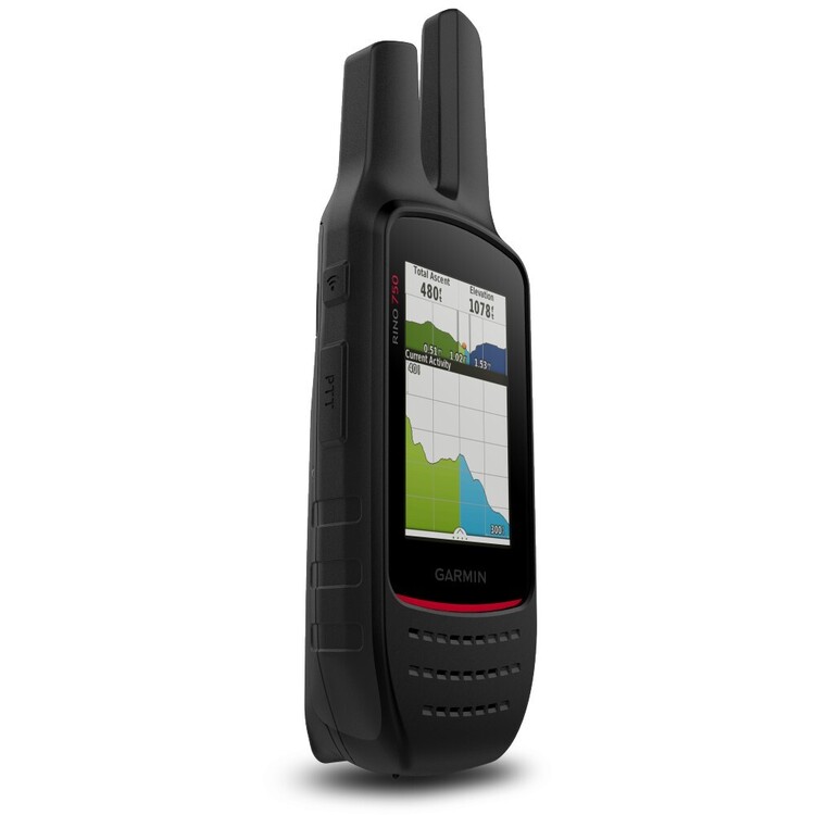Garmin Rino 750 Handheld GPS with Sensors and 5W UHF 2-Way Radio