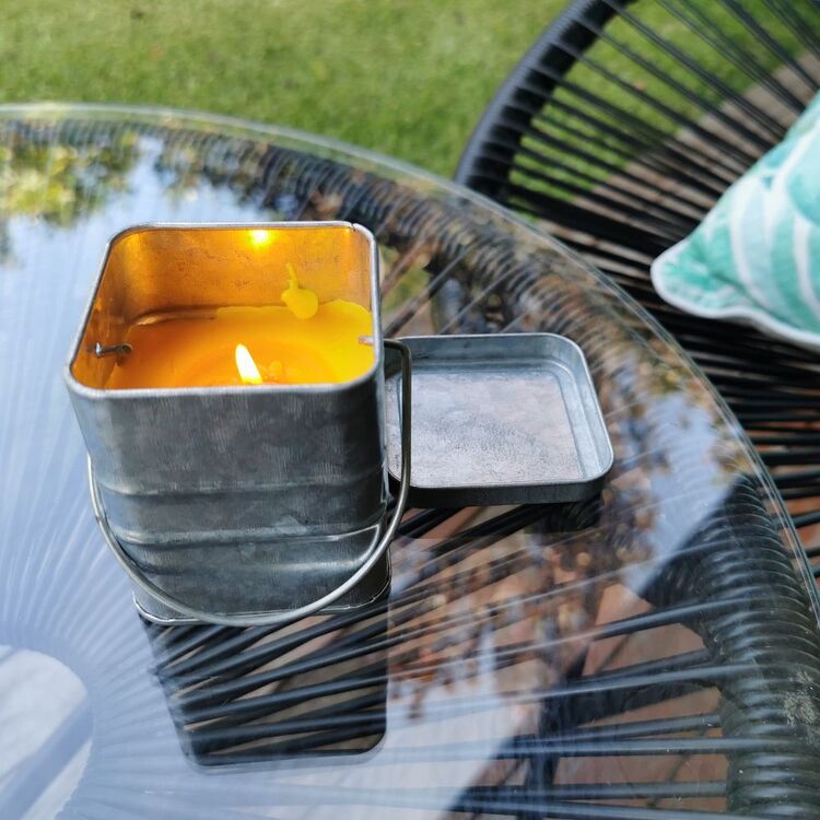 Waxworks Citronella Tin Tropical Strength Candle 2 Pack Multicoloured 2 Pack