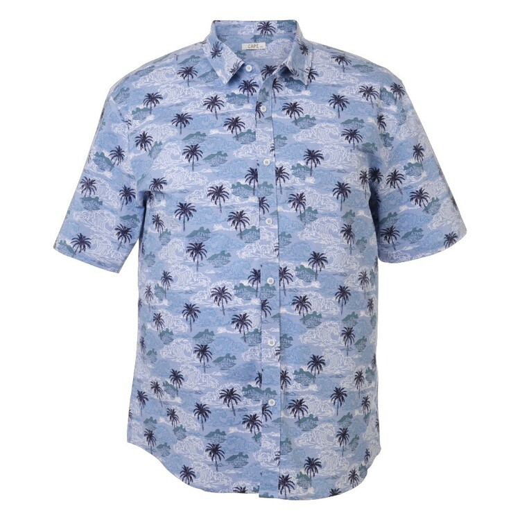 Cape Men's Island Shirt Slate