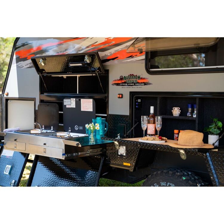 Austrack Talawana X15 Series 3 Hybrid Camper Grey