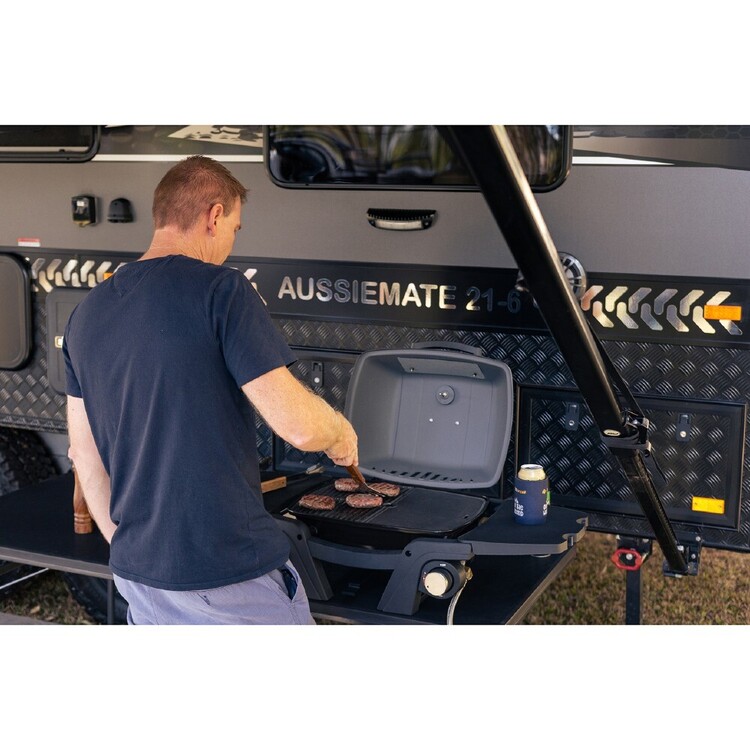 Companion ProHeat 2 Burner BBQ Black & Blue