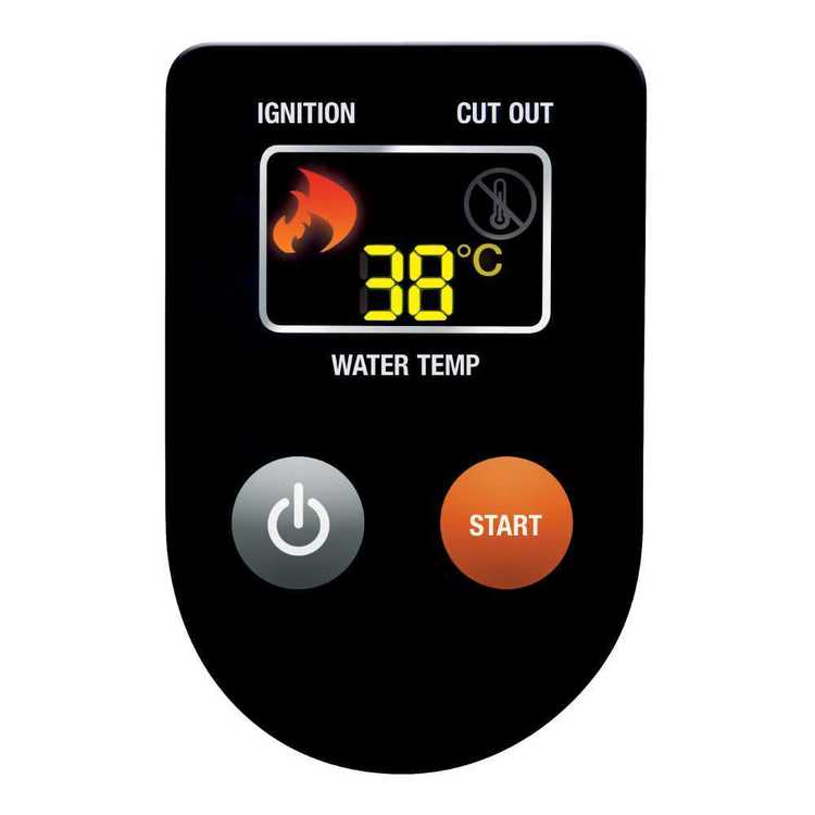 Companion Aquacube DC12V Gas Hot Water Camping Shower