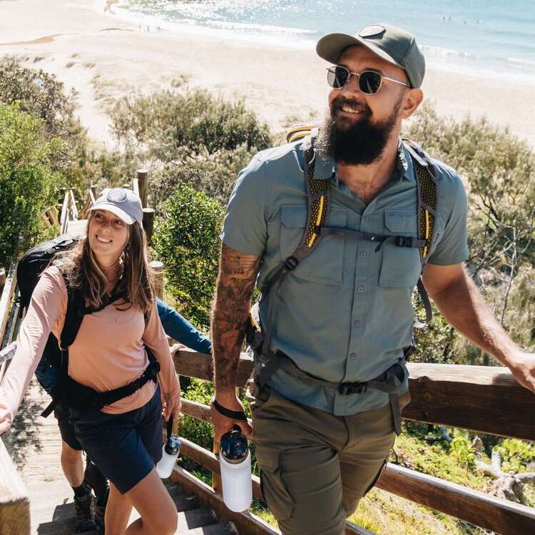 Mountain Designs Men's Ormiston II Short Sleeve Shirt Blue