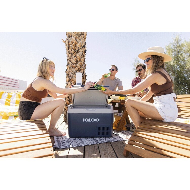 Igloo ICF Fridge/Freezer 40L Blue