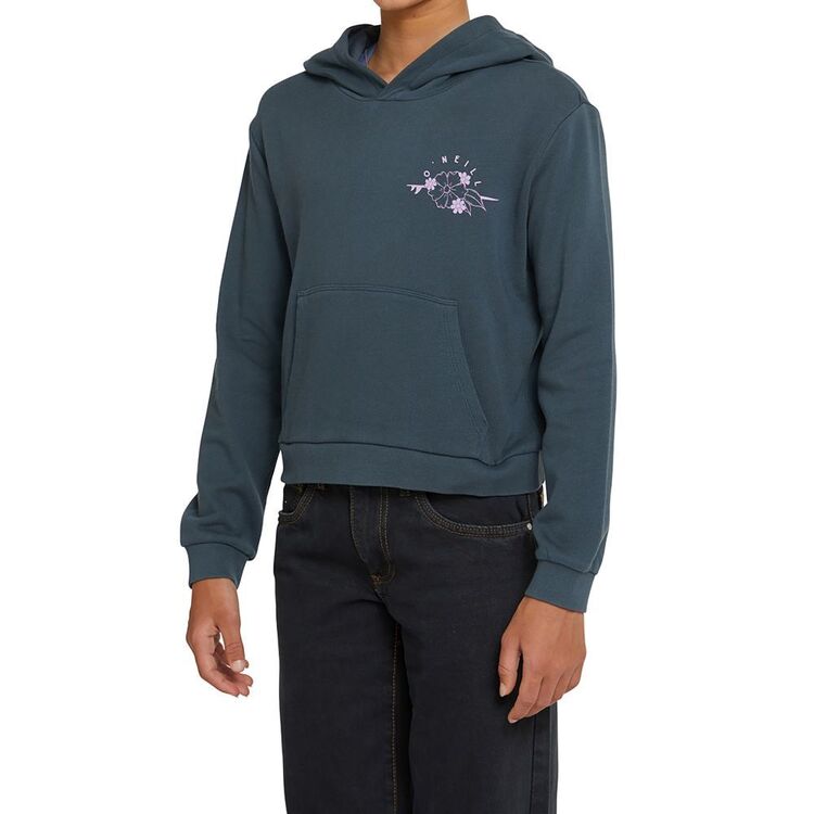 O'Neill Youth Girls' Scobie Slate Fleece Hoodie Slate