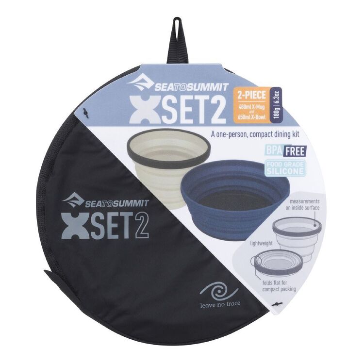 Sea To Summit X-Set 2 Piece Navy/Sand