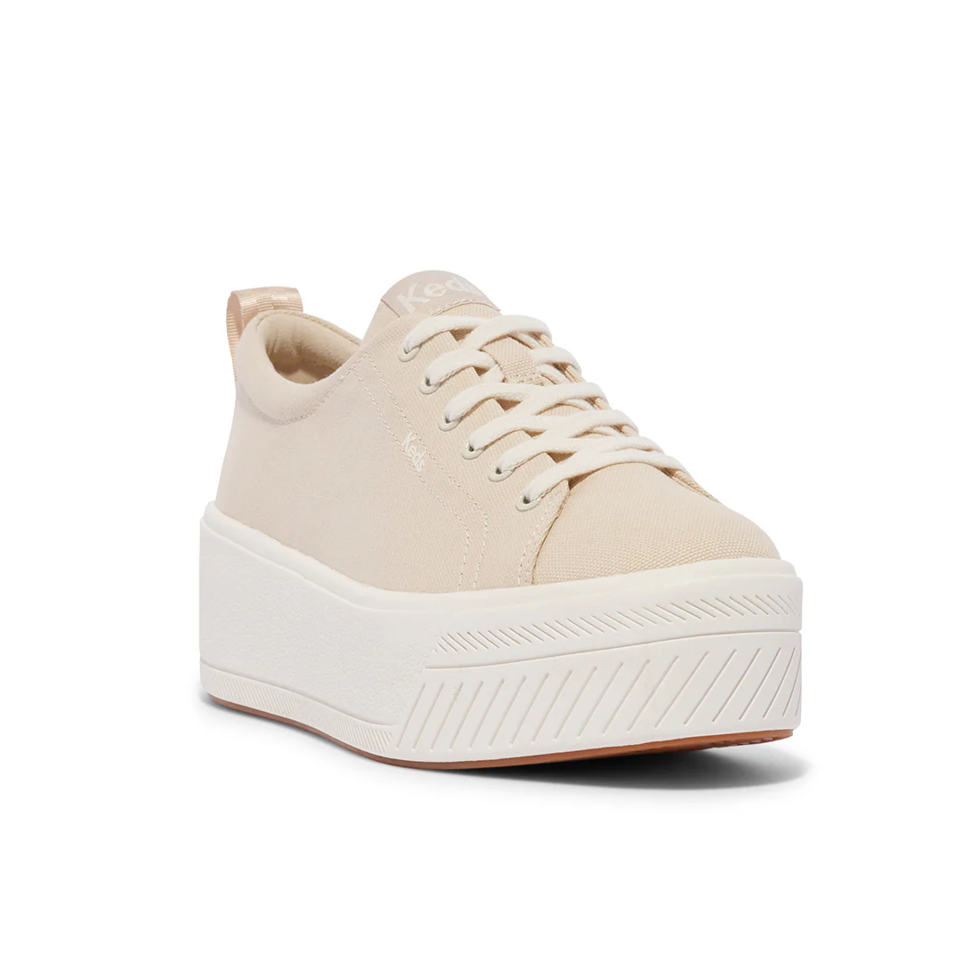 Keds Womens' Skyler Canvas Sneaker Taupe (WF68137)