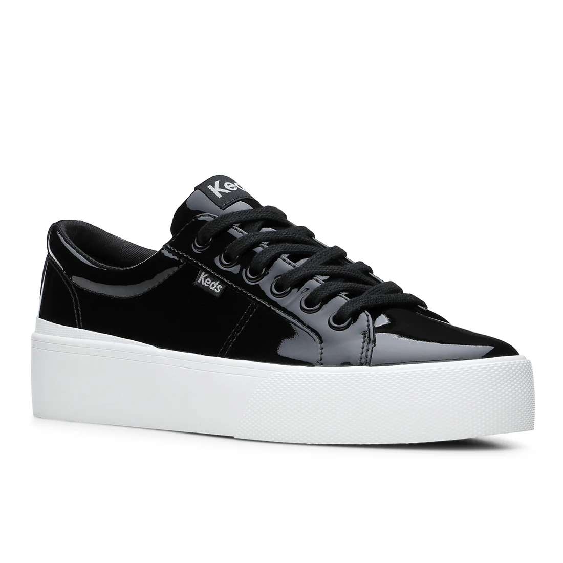 Keds Womens' Jumpkick Duo Patent Leather Black (WH68092)
