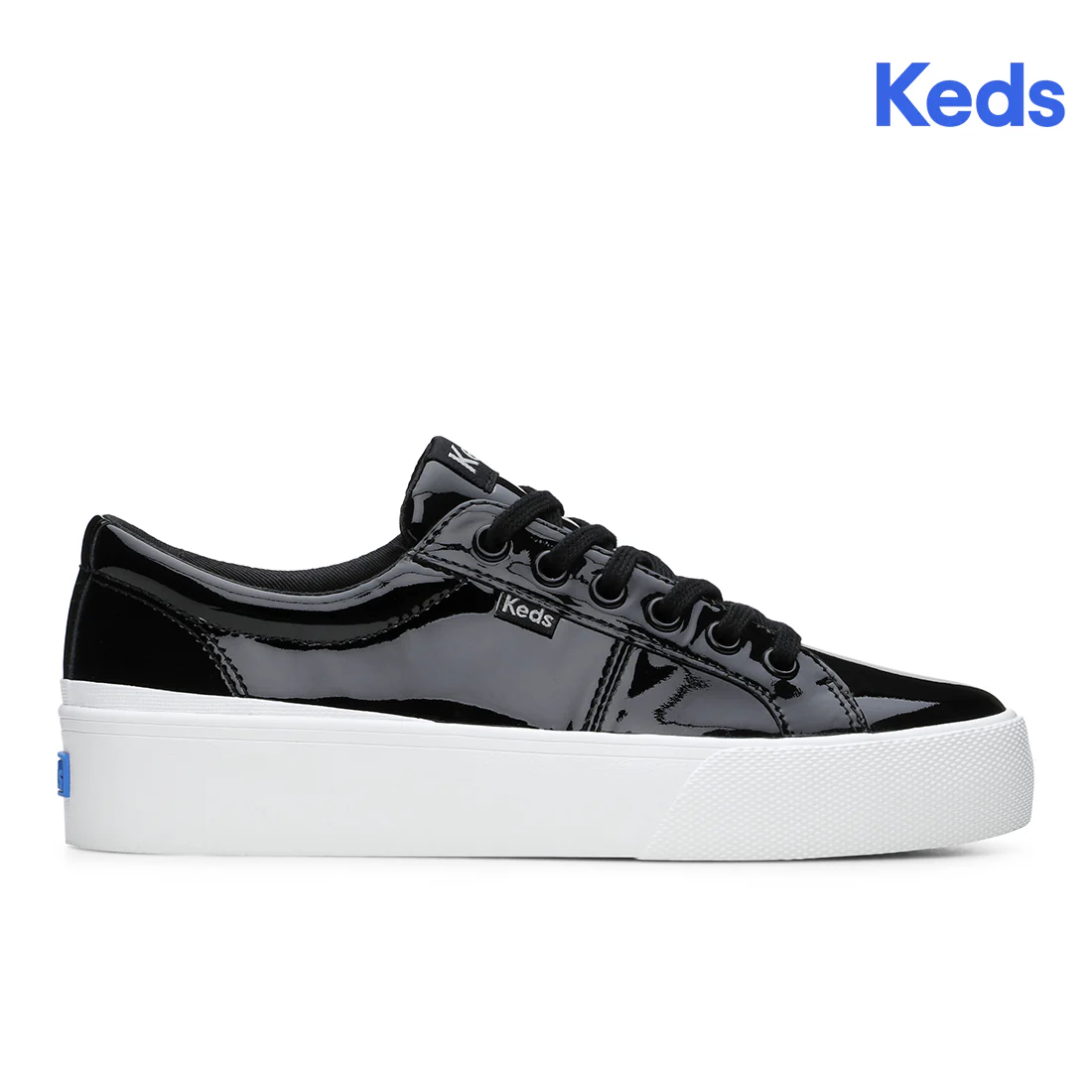 Keds Womens' Jumpkick Duo Patent Leather Black (WH68092)