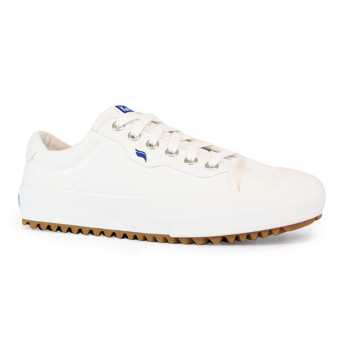 Keds Womens' Hiker Canvas SMU SS'24 Sneaker White (KC68172)