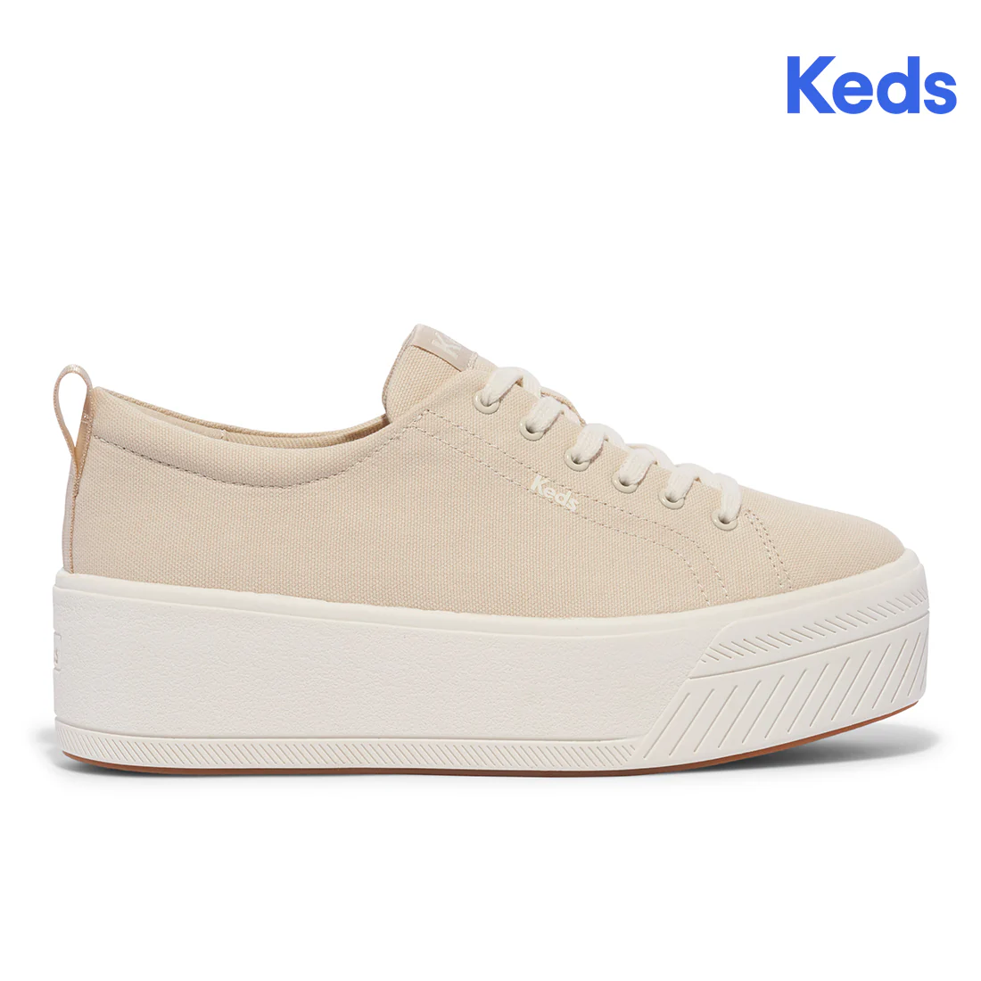 Keds Womens' Skyler Canvas Sneaker Taupe (WF68137)