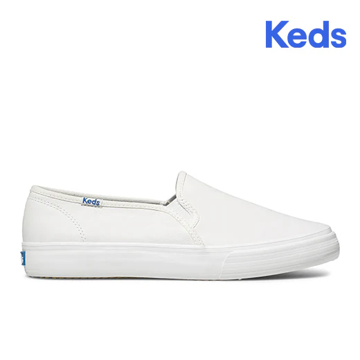 Women's Double Decker Leather White (WH59799)