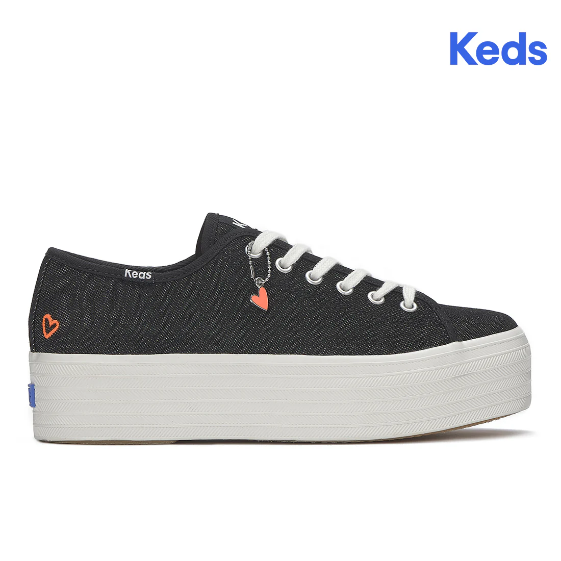 Women's Triple Up Washed Denim Black (WF68437-TRIPUP5C003)